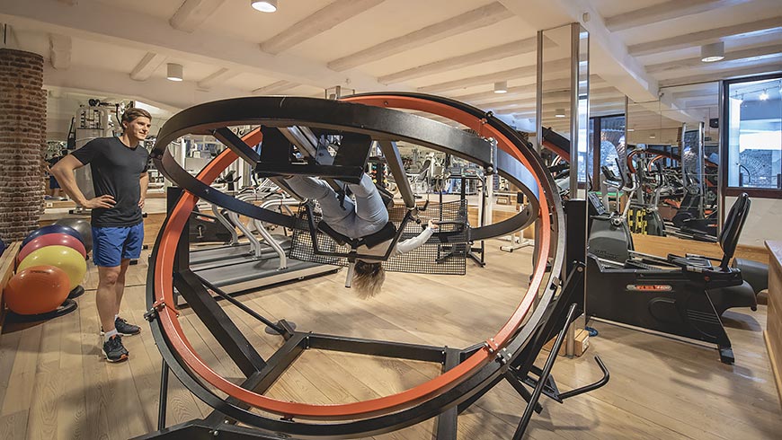 Fitness-Bewegung-Dynamik